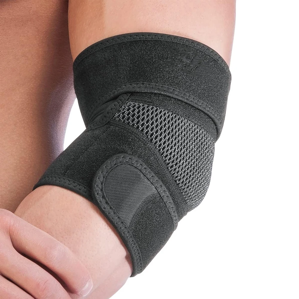 1 PC Sports Medicine Adjustable Elbow Support for Tennis & Golfer's Elbow, Support and Relive Strain for Men & Women,One Size view 3