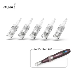 DermaPen-cartuchos de agujas de bayoneta de repuesto Dr. Pen A10, 1 paquete, MTS Drpen, microagujas, cuidado de la piel, fabricante Original