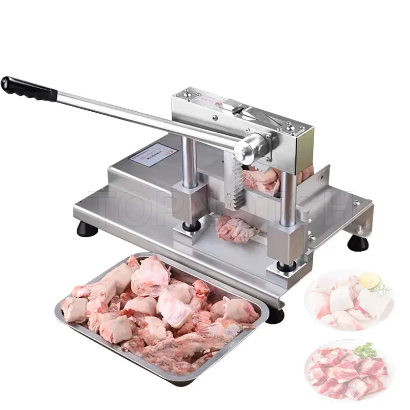 Manual Frozen Leg Bone Cutting Machine Pig Feet Cutting Machine Save Effort Bone Chopper