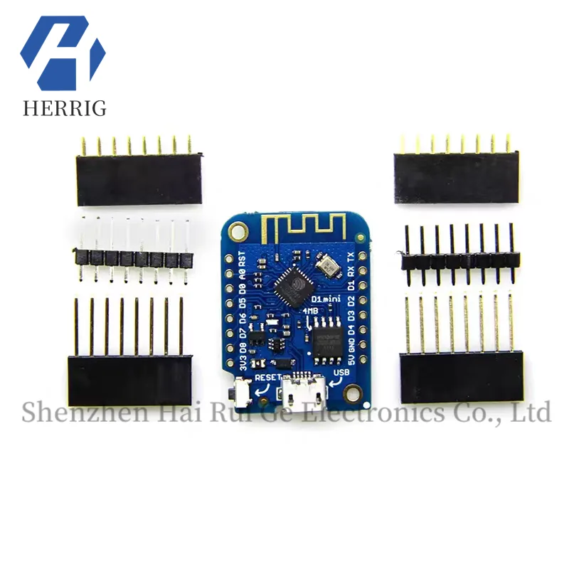 D1 mini V3.0.0 4MB WIFI IoT Development Board based on ESP8266, compatible with NodeMCU