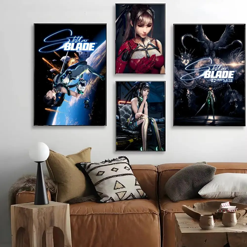 Classic Game S-Stellar B-Blade Poster HD Decorative Wall Art for Living Room Bedroom Café Stylish Home Décor Gift