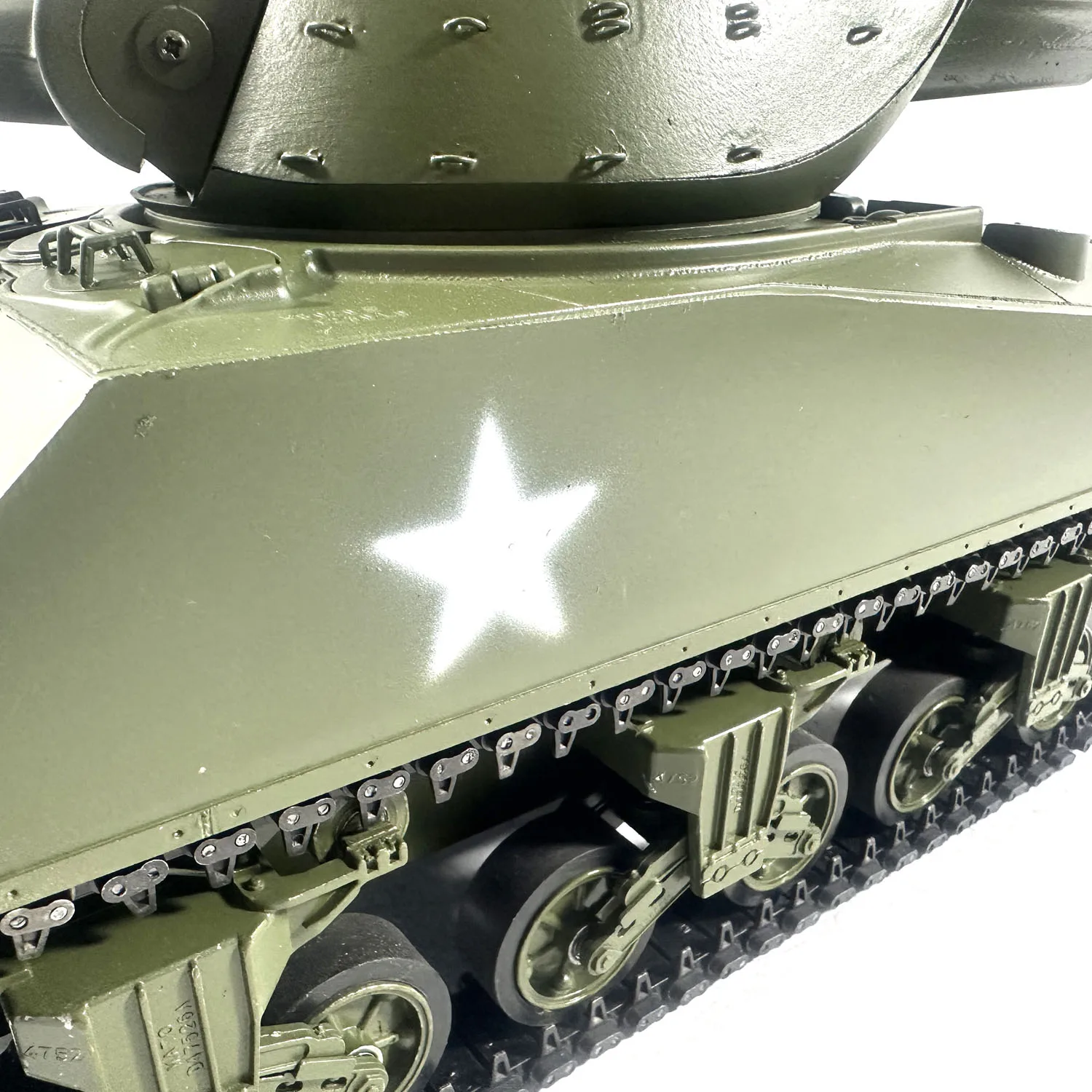 Mato 1/16 RC Tank Metal M36B1 Destroyer KIT Infrared Recoil Army Green 1231 Remote Control Car TH00678-SMT4
