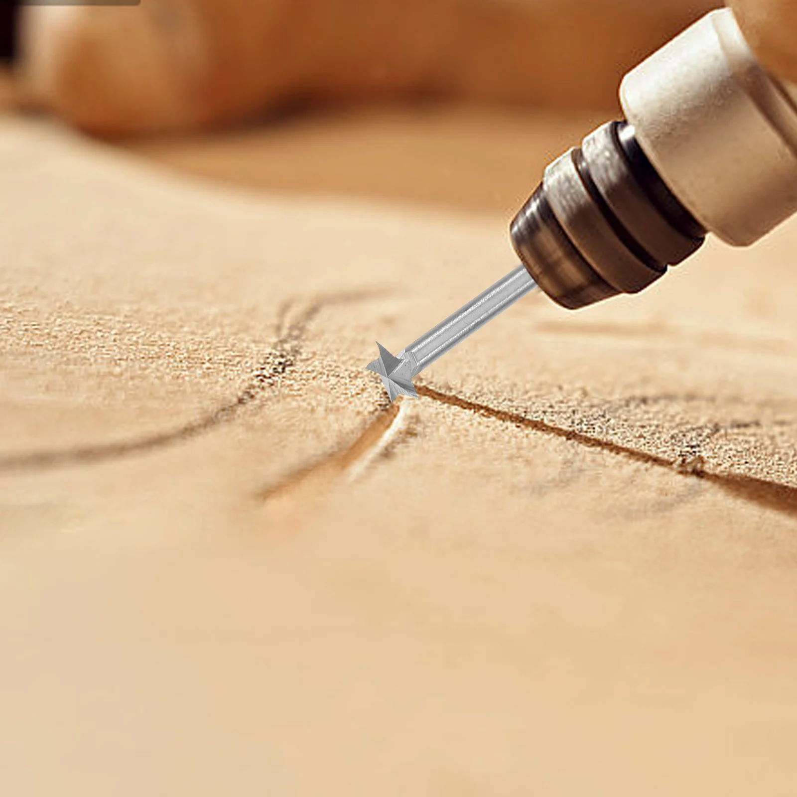 

5Pcs Wood Carving and Engraving Drill Bits Professional Chisel Set for Electric Engraver High Production Efficiency Finish Easy