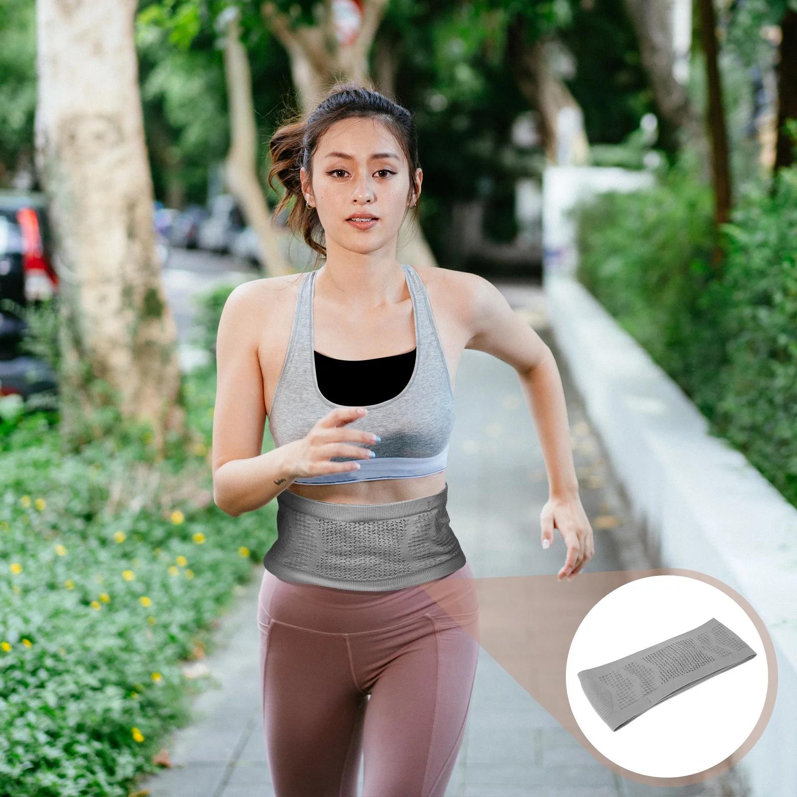 

Поясная сумка для бега с большой вместимостью, дышащая, с организованной системой хранения, надежной фиксацией, регулируемый пояс для телефона, ключей и денег