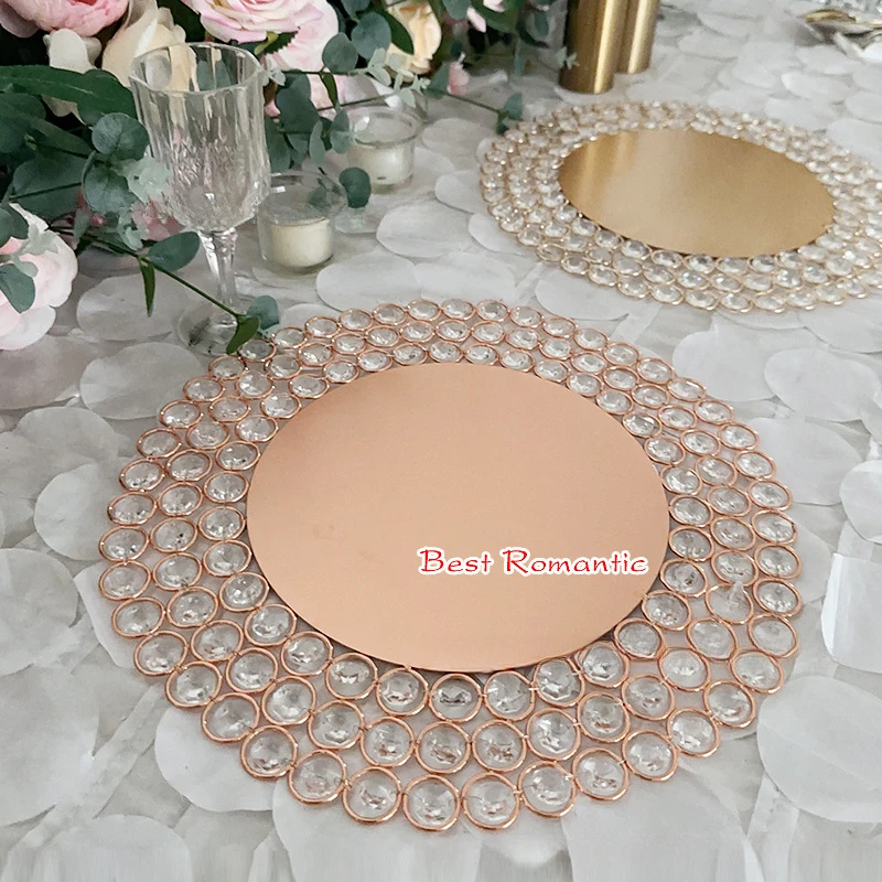 

Electroplating gold three-layer star anise beads dish European and American wedding dinner tableware ornaments 40pcs