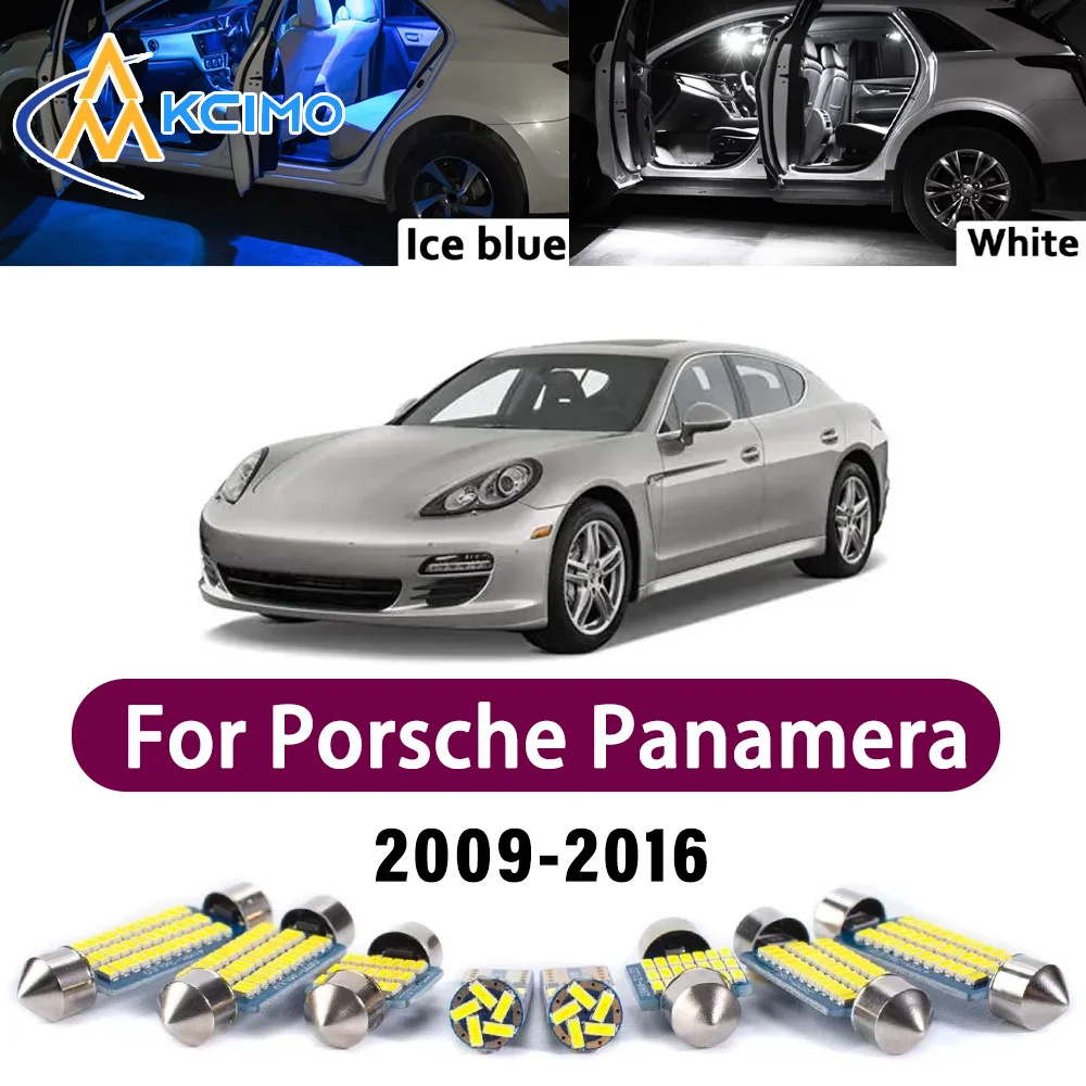 

Error Free LED Interior Light Kit for Porsche Panamera 970 2009-2016 Premium Bright Dome Trunk Mirror Reading Lamps Canbus