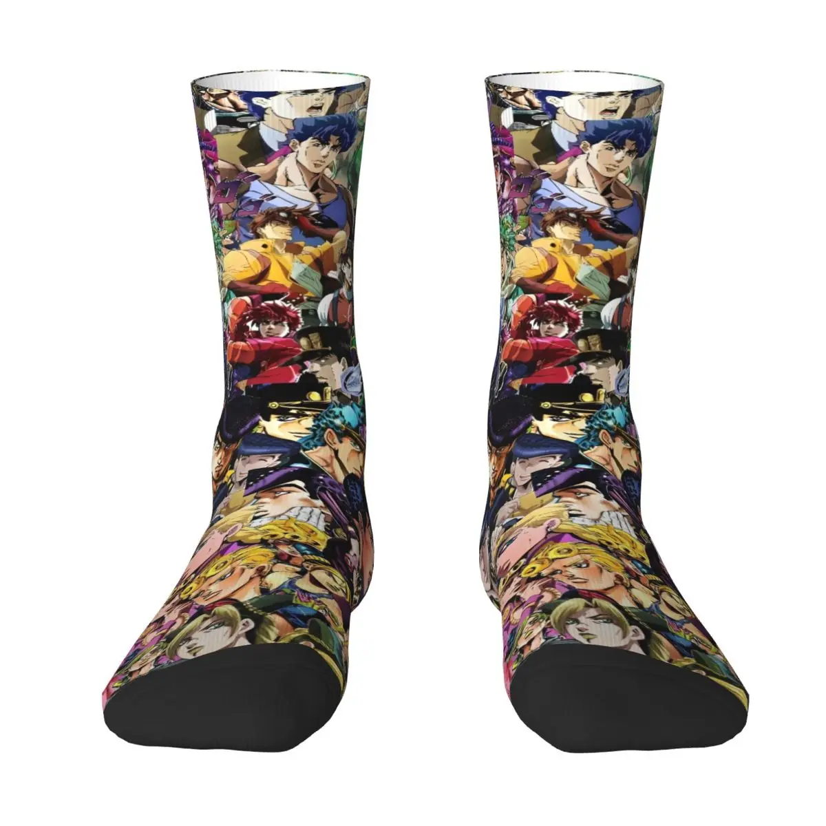 JoJos Bizarre Adventure Strümpfe Paar japanische Manga Socken bequeme lustige Socken Winter Klettern Anti-Rutsch-Socken Geschenkidee