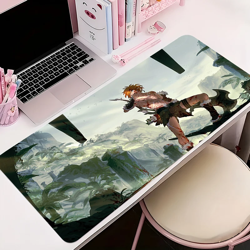 

Mouse Pad Anime Non-Slip Rubber Mousepad Soft Office Desk Mat L-legend of Z-zelda Gaming PC Accessories Large Gamer Keyboard Mat