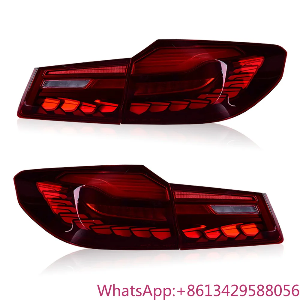 

Factory Price Red Smoke Back Rear Lamp LED Tail Lights for BMW 5 Series F10 F18 2011-2017 2018-2020