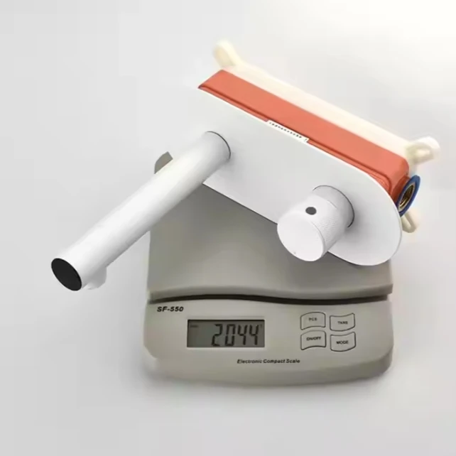 Wall-Mounted Smart Digital Display Bathroom Faucet Contemporary Design Hidden Brass Ceramic Valve Core Hot Cold Basin Faucet