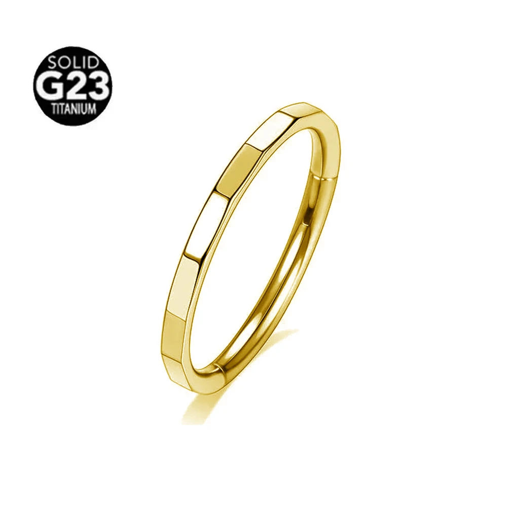 G23 Titanium Moon Septum Nose Ring
