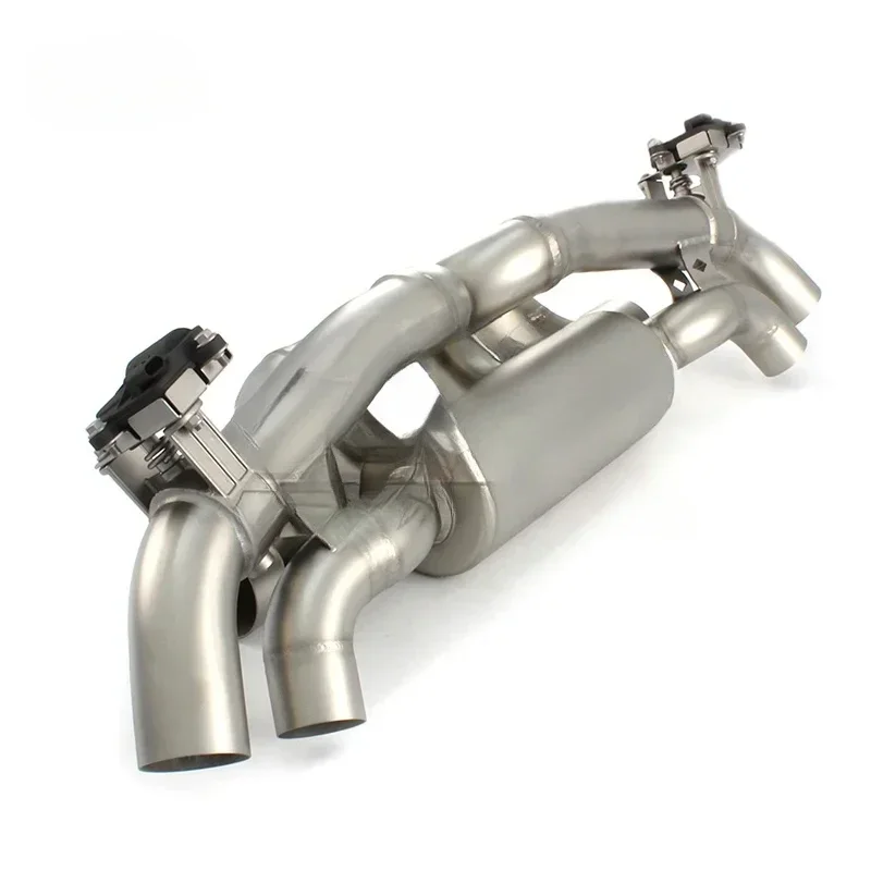 Catback High Flux Exhaust System for Porsche 911(992) 3.0T 2020-2023 Silent Car Escape Aço Stainless Exhaust