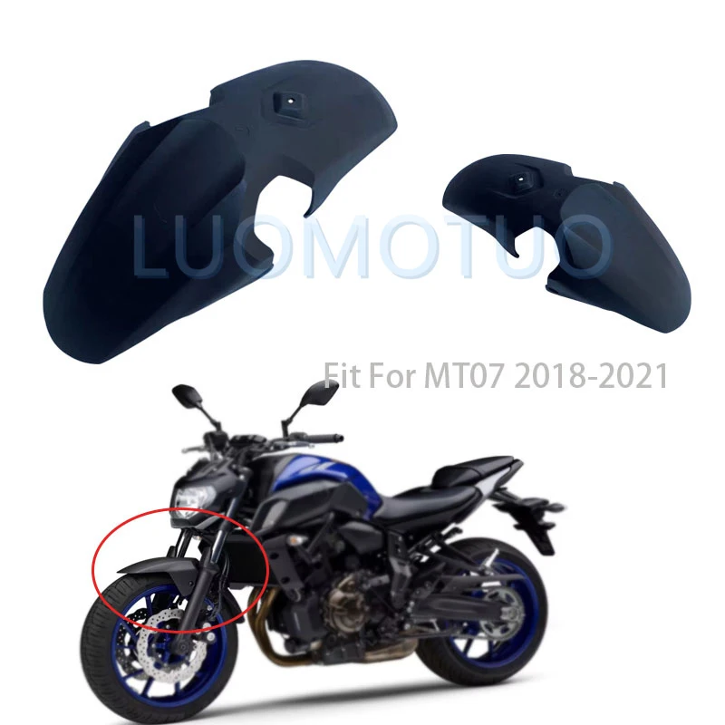 

Motorcycle Accessories Front Fender Mudguard Mudflap Splash Mud Guard Fit For Yamaha MT-07 MT07 FZ7 2018-2021