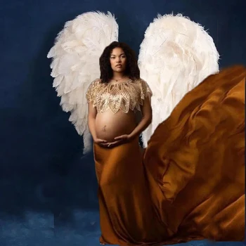 בגדי הריון/בודואר בגדי הריון שמלות הריון-מקלחת תינוק платье платье для беременных فساتين حوامل