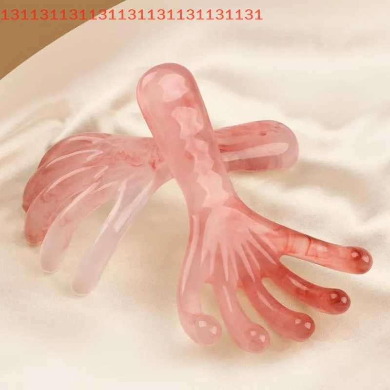 

1 шт. массажер для кожи головы и спины, скребок для головы, портативный спа-массажер для головы для глубокой релаксации, можно использовать на каждой части тела