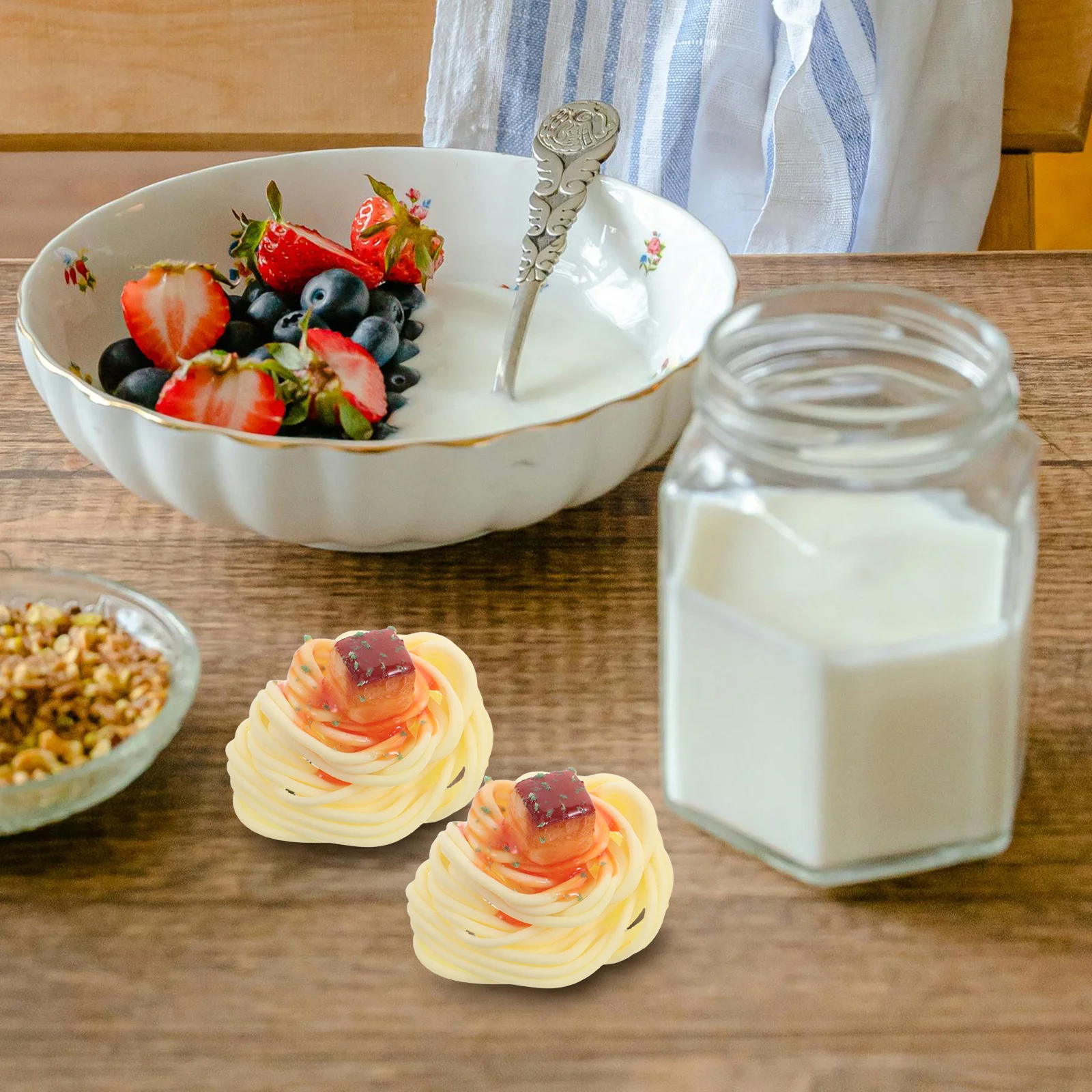 

Simulated Noodle Toys Pasta Artificial Spaghetti Noodles Simulation Food Realistic