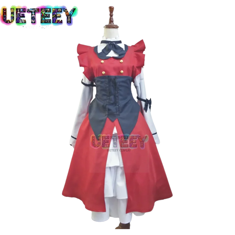 

UETEEY COS I've Been Killing Slimes for 300 Years and Maxed Out My Level Laika Cosplay Costume Halloween Set Custom Size