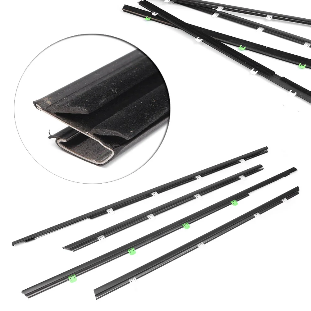 Car Weather Strips Window Strip Wind Rain Deflector Moulding For Honda Civic 2012 2013 2014 2015 72410TR0A01