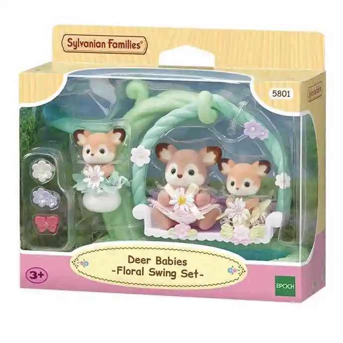Originele Sylvanian Families Figuren Speelgoed Baby Dierenpop Familieset Popfiguren Kamerornamenten Kerst Massaal Speelgoedcadeau