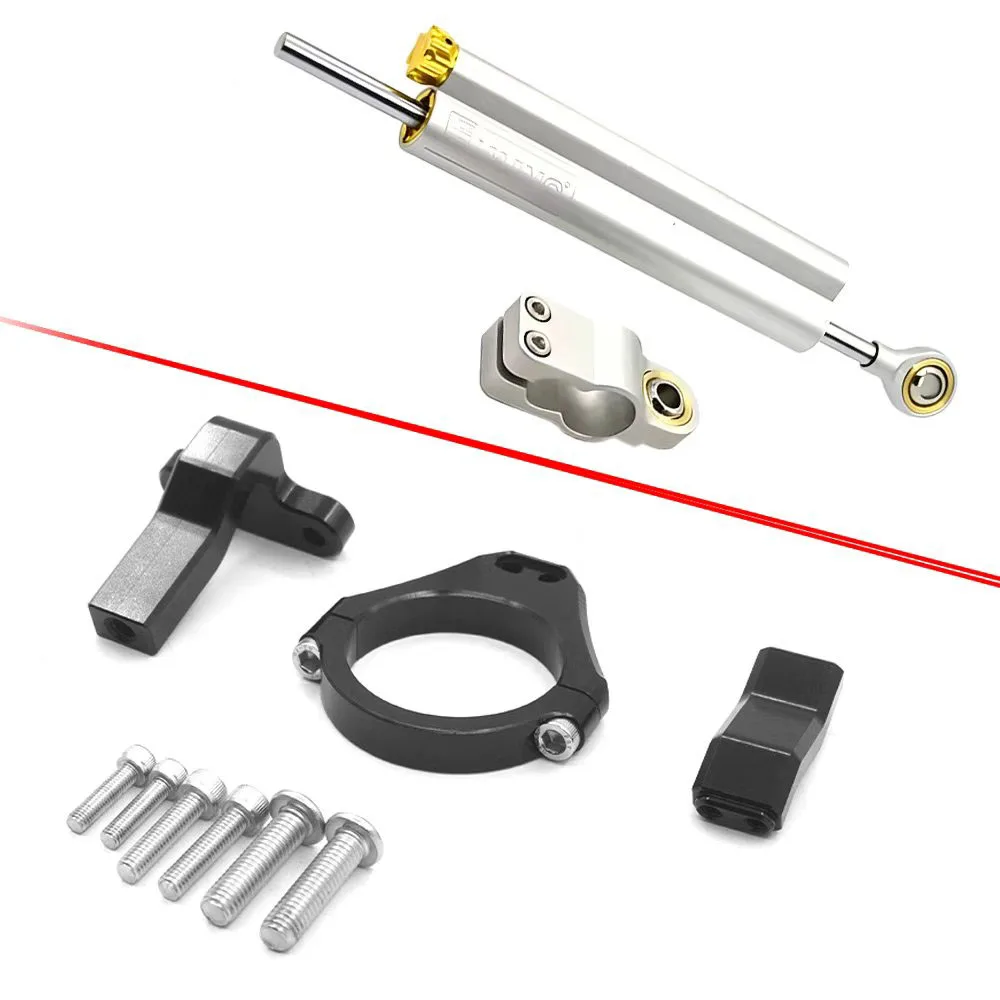 For ZONTES 703RR 703-RR 703/RR Motorcycle Steering Stabilizer Damper Mounting Bracket Kit
