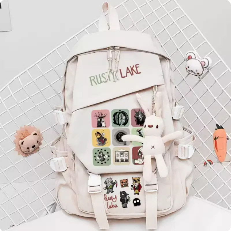 Anime Rusty Lake: Hotel Schoolbag Backpack High-capacity Computer Casual Shoulder Bag Student Messenger Bag 805