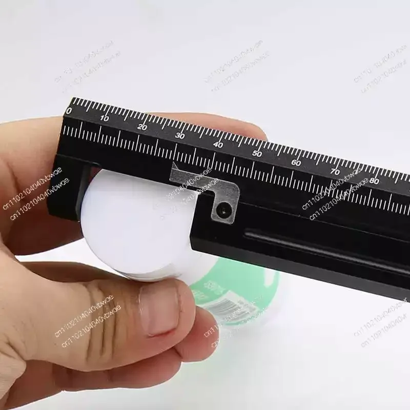 Woodworking measuring ruler Aluminum alloy scribing ruler Square Measuring  Multifunctional limit