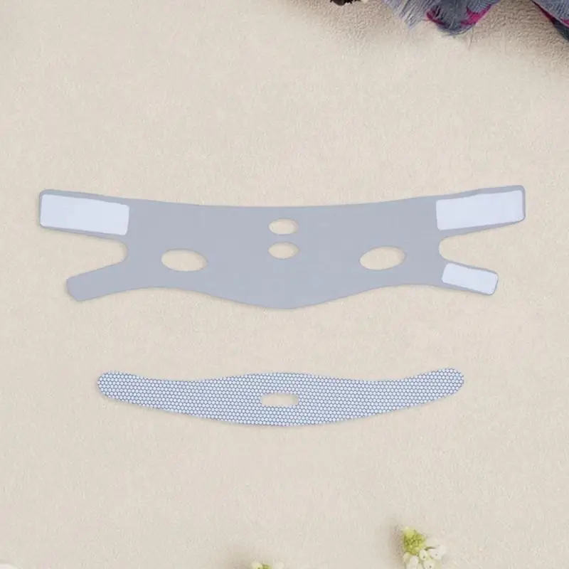 ضمادة الوجه الخامس خط فقدان الوزن رفع شريط مرن العناية بالبشرة المضادة للتجاعيد حزام الوجه ضمادة الذقن الخد المضادة للتجاعيد