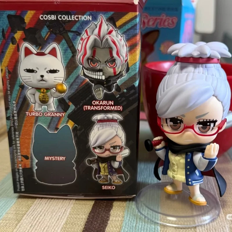 

Аутентичные популярные игрушки Dandadan Cosbi Collection слепая коробка Chibi Q-Version фигурки Okarun Momo Speed Granny ПВХ аниме кукла Декор