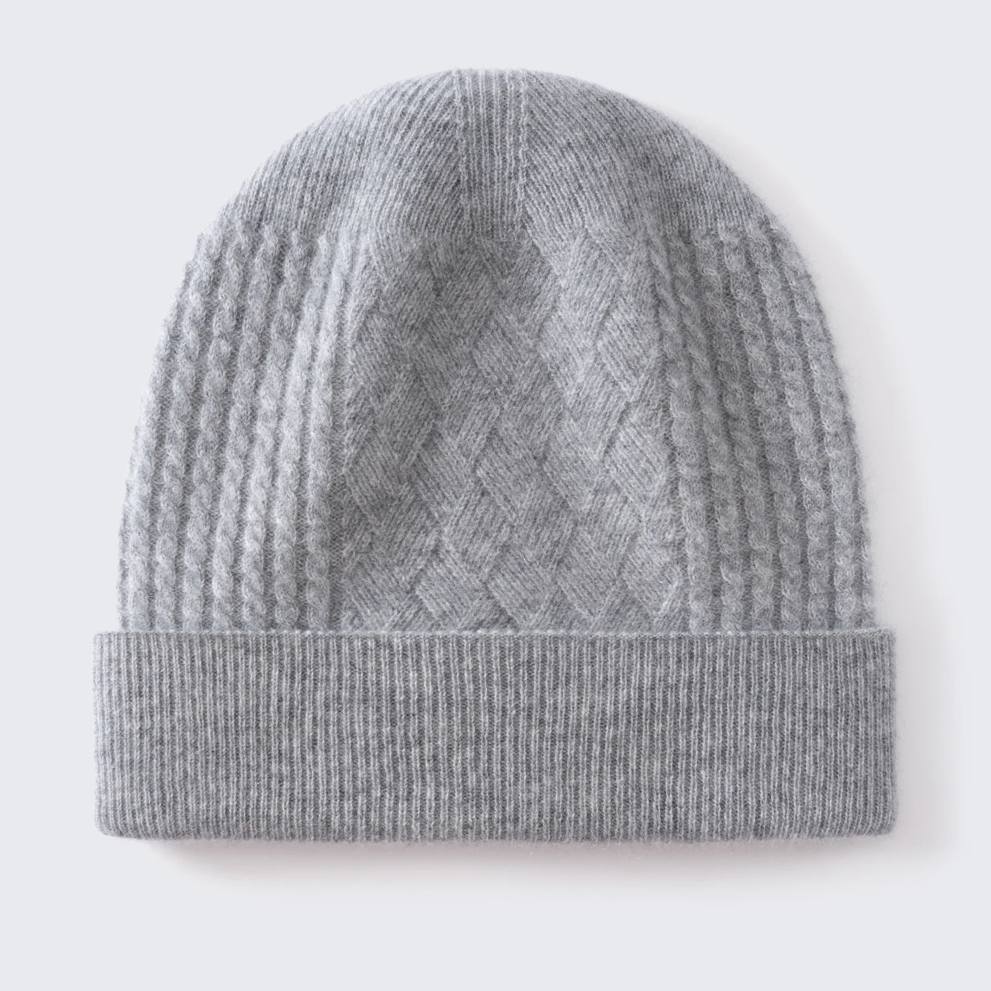 Winter New Women Hat 100% Goat Cashmere Knit Headgears Warm Beanie Hats Outdoor Men Casual Skullies Cap Unisex Cashmere Caps
