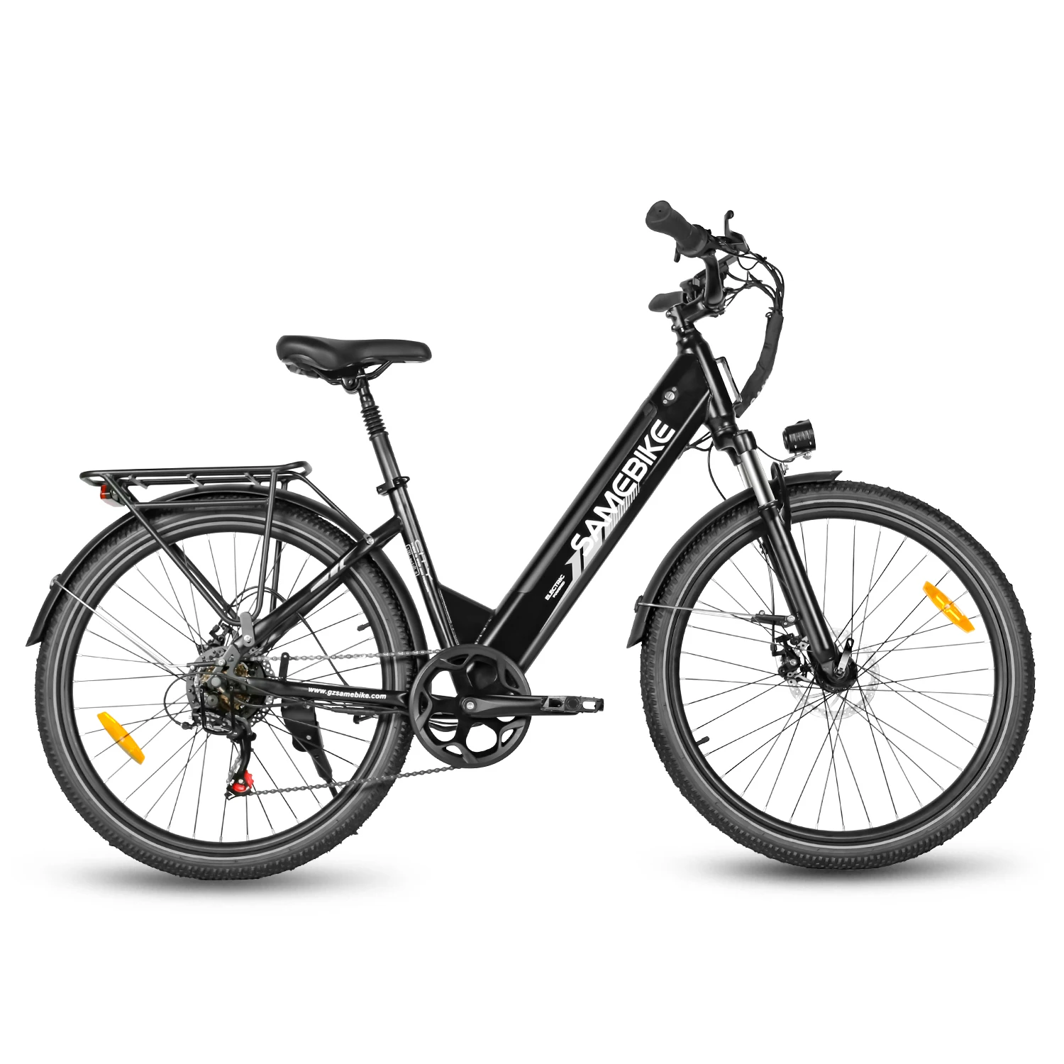 Samebike 26/27.5 Inch Electric Bike RS-A01PRO-T 36V15Ah Lithium Battery 500W Motor E-bike 7S Shifter Electric City Bicycle Lady image 3