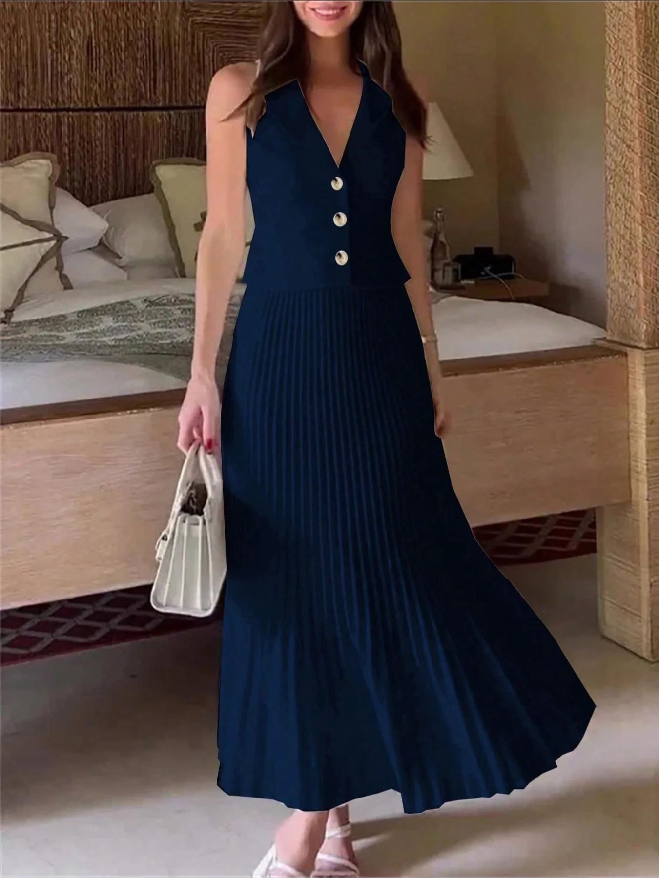 Women's Business Suit Set, Elegant Blazer & Skirt, Professional Office Wear, Stylish Women's Clothing for Work & Formal Events