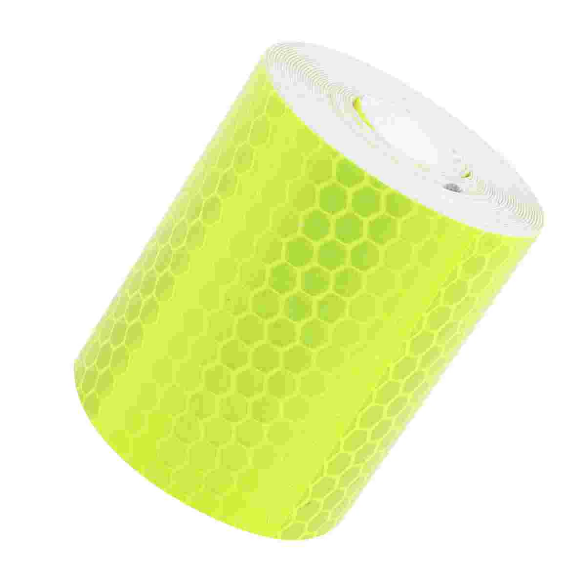 Car Yellow Tape Truck Safety Warning Mark Waterproof Sticker Reflective Strips The Sign