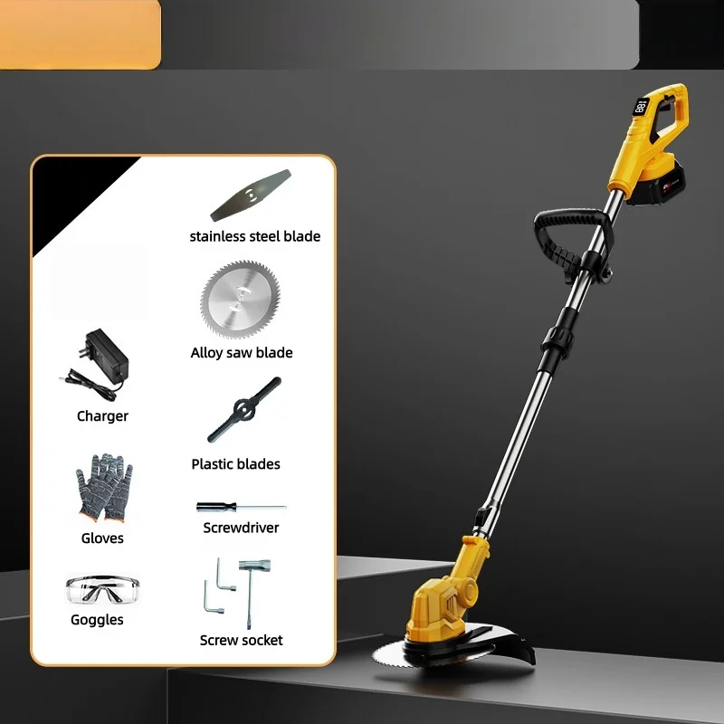 cordless-foldable-string-trimmer-fit-for-makita-21v-battery-weed-wacker-led-display-auto-electric-weed-eater-battery-powered