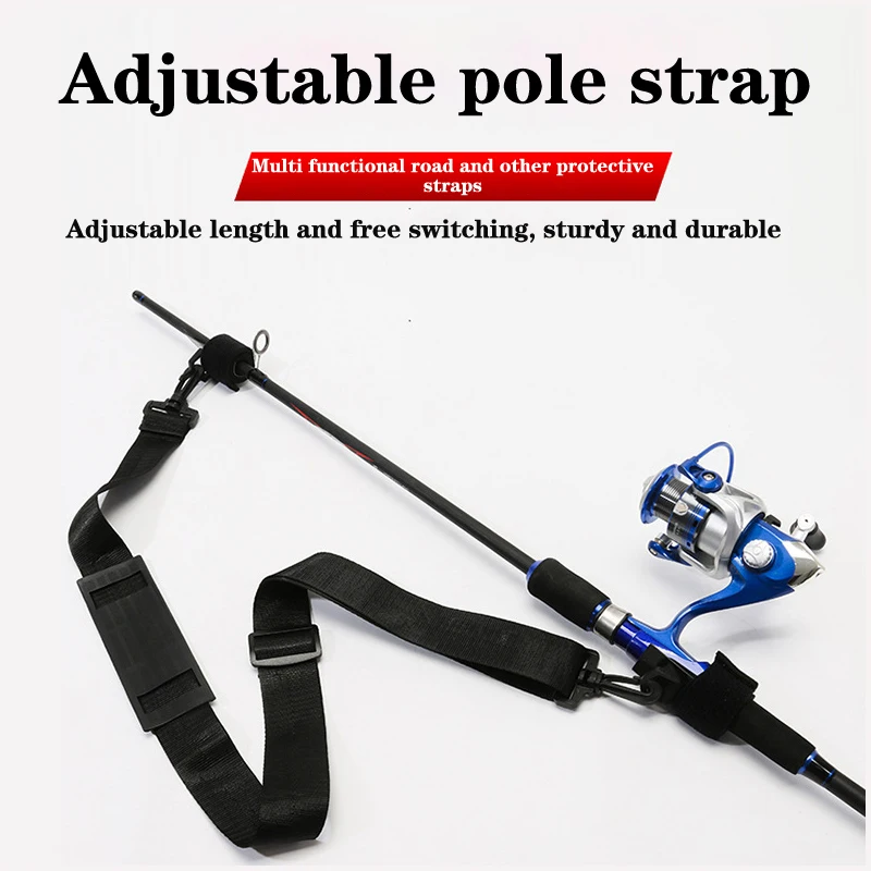 NEW Fishing Rod Carrying Strap - Fishing Belt recension och pris