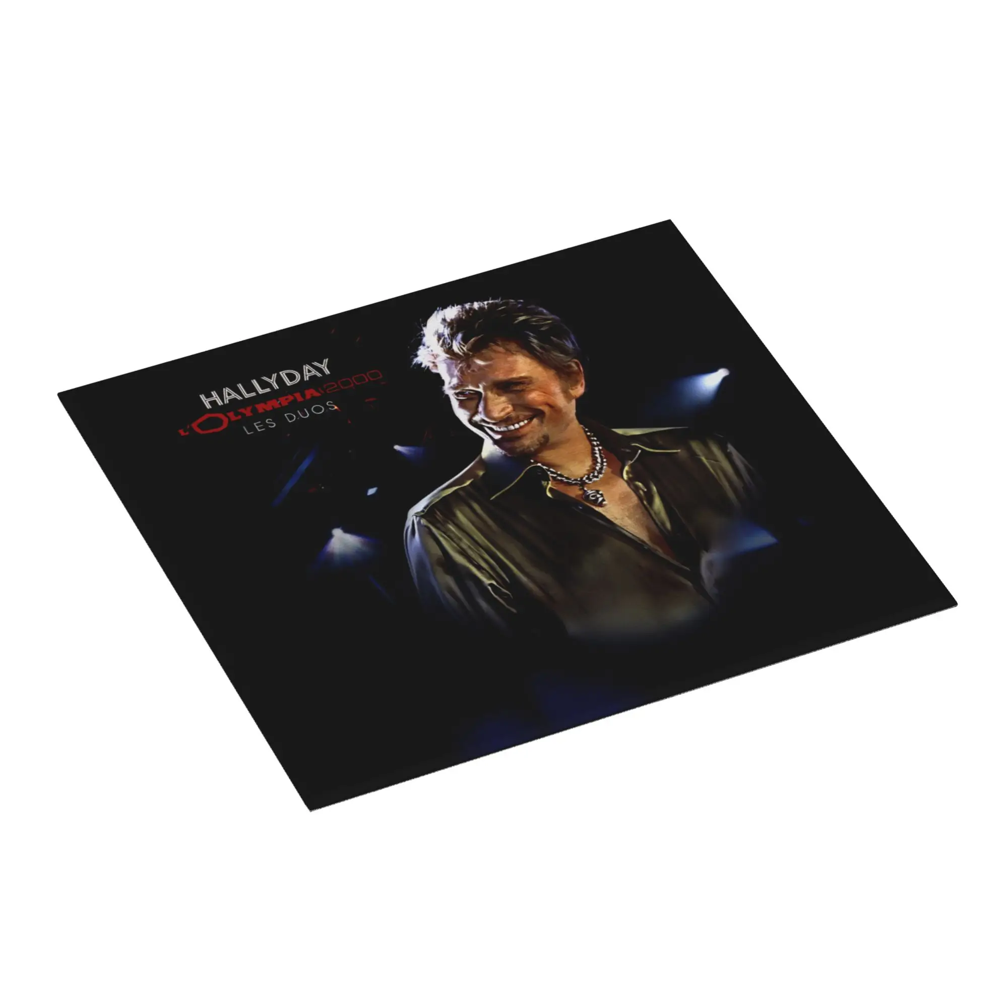 Johnny Hallyday French France Singer Non Slip Kitchen Counter Protector Mat Barware Tableware Reusable Drying Mat For Kitchen