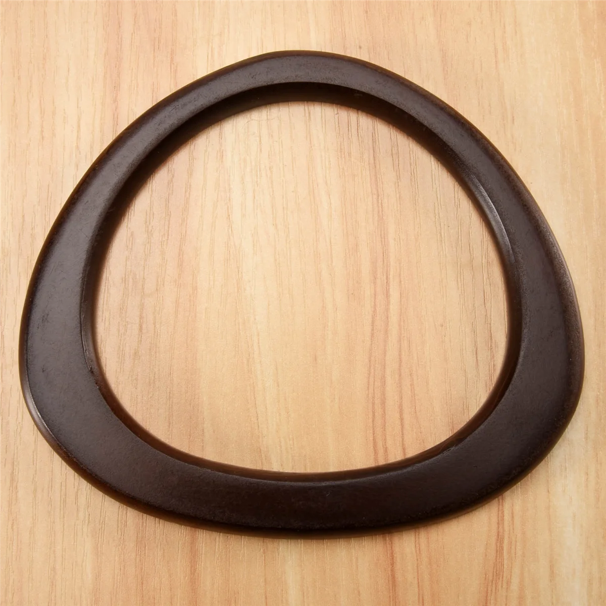 ABQR 4-упаковка деревянных ручек для кошелька D-образной формы, сменный инструмент для вязаной крючком вязаной сумки, пляжной сумки, соломенные ручки для сумок