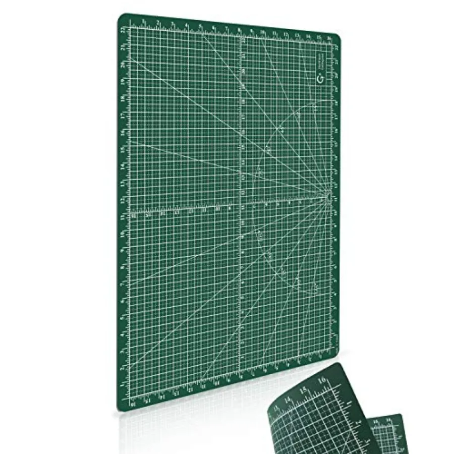 

G+ Cuttg Mat 18x24 ches; Self Healg Double-Sided Professional Cuttg Board for Sewg Quiltg Craftg Fabric Suitable for All Artand