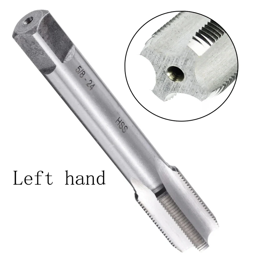 Left-hand Thread Tap Accessories For Female Threads For Making Male HSS Hand Tools High-speed Steel Home Metric Plug