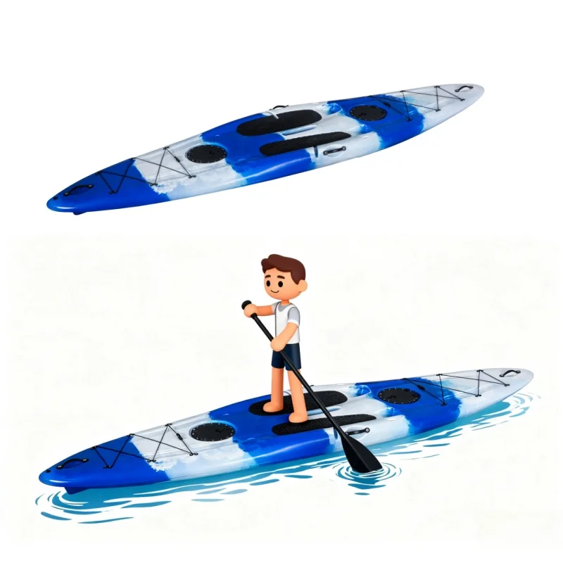 China Factory Sell SUP 3.65M Stand-Up Paddle Board Kayak For One Person Use In Lake And River
