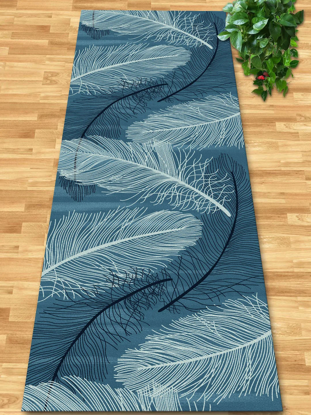 Long Balcony Hallway Carpets Home American Area Rugs Stairway Corridor Aisle Rug Party Wedding Anti Slip Runner Floor Mat