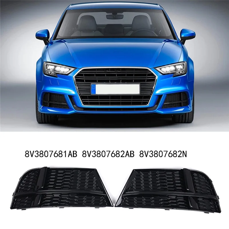 abrb-1pair-griglia-fendinebbia-per-a3-s3-2017-2019-griglia-di-ventilazione-8v3807681ab-destra-8v3807682ab-8v3807682n