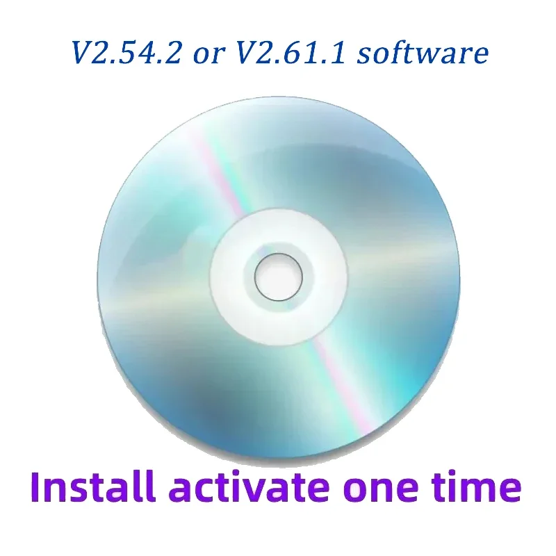 Software 2.60.1 or 2.54.2 Install Activate One Time Scanner Diagnosis