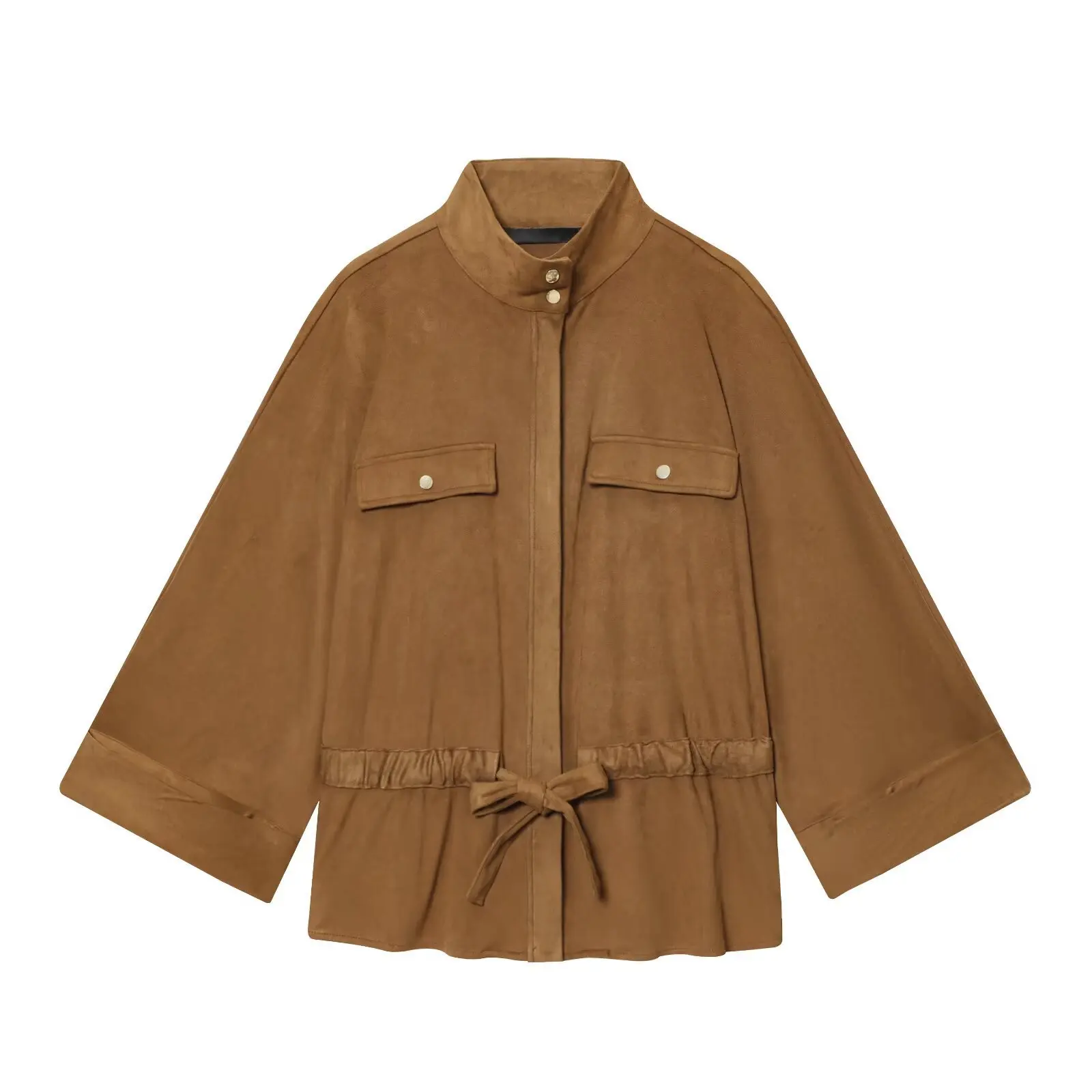 المرأة معطف غير رسمي مجموعة بناطيل رجالي فضفاض سستة الخامس الرقبة الدانتيل يصل الطية الأعلى واسعة الساق بنطلون دعوى الصيف سيدة 2 قطعة وتتسابق