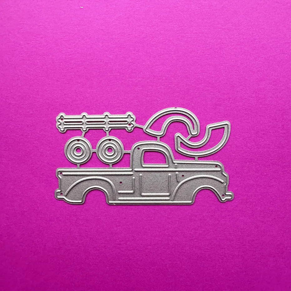 MIni car Scrapbooking Cutting Dies Yiwu Futian market stock clearance DIY Paper gift Card Making metal craft Album