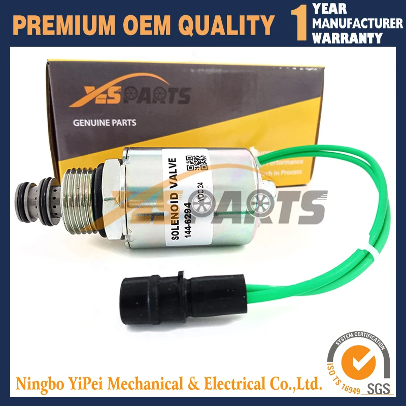 144-6294 144-6294 Graafmachine magneetventiel voor CAT Grader 120H 135H 140H 160H