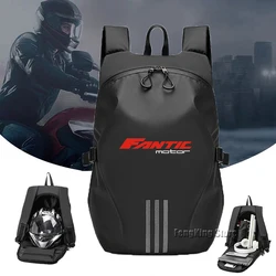 Mochila para Fantic Motor Knight, bolsa para casco de motocicleta, equipo de viaje impermeable y de gran capacidad