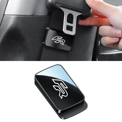 Magnetic Car Seat Belt Holder Anti-Wear Stabilizer Adhesive Adjustable Fastener Clip For Seat FR Leon Ibiza Altea Exe 5f Mk2 Mk3