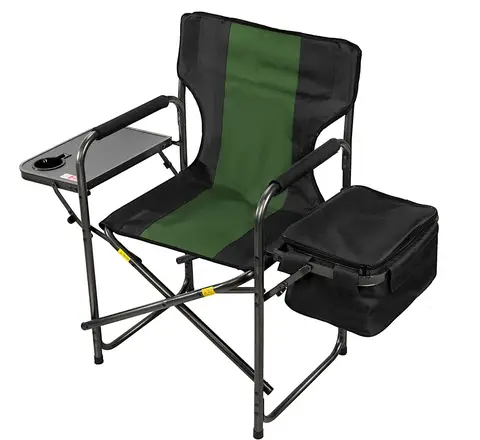 # Hot Sales Best-selling Outdoor Portable Folding Director Camping Chair With Side Table And Refrigerator