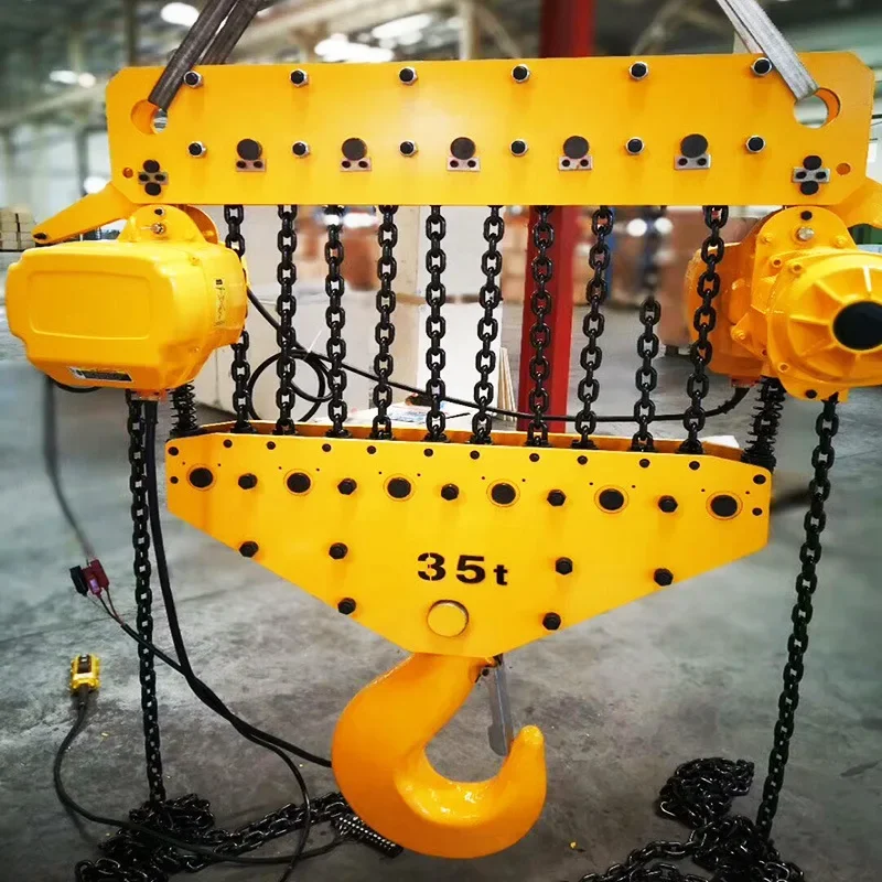 0.5T1 ton 2 ton ghost head lifting hoist crane, hoist 380V ring chain electric hoist