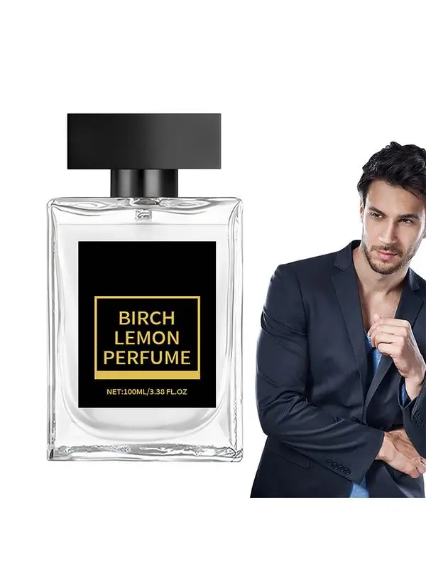 Birch Lemon Perfume Spray 100ml Body Perfume Spray Birch Lemon Fragrance Long-Lasting Perfume All-Day Scent Uplifting Fragrance